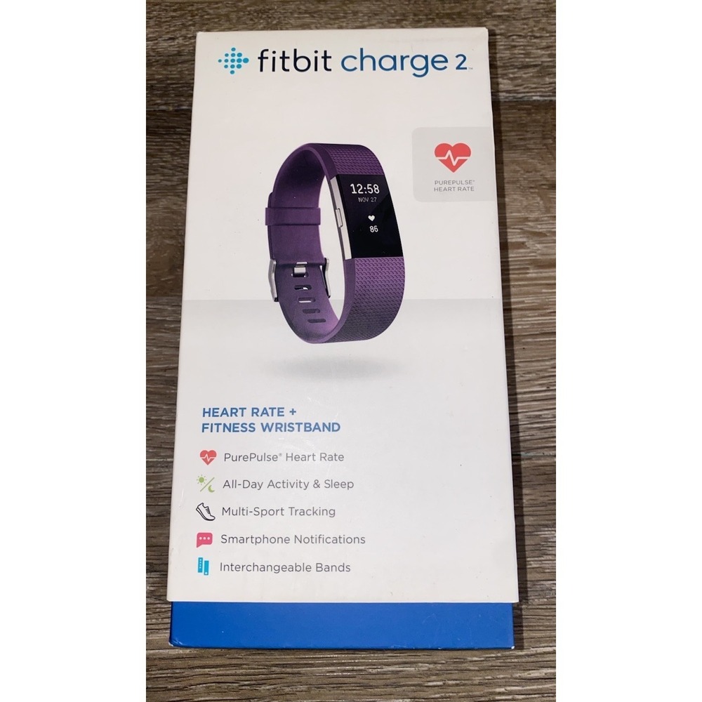 fitbit Charge 2 Purple Fitness Wristband
